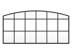 Espejo de pared 80x40 cm arco de hierro Negro Best