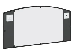Espejo de pared 80x40 cm arco de hierro Negro Best