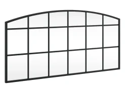 Espejo de pared 80x40 cm arco de hierro Negro Best