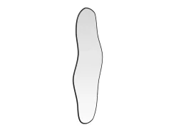 Espejo de pared 60x25 cm Negro