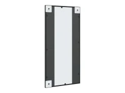 Espejo de pared 40x80 cm rectangular hierro Negro Best