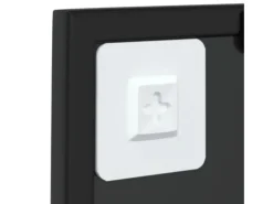 Online Espejo de pared 40x40 cm metal Negro