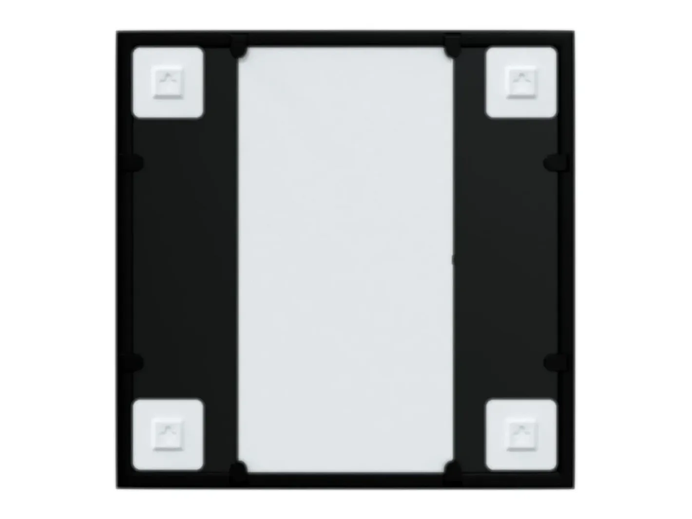 Online Espejo de pared 40x40 cm metal Negro