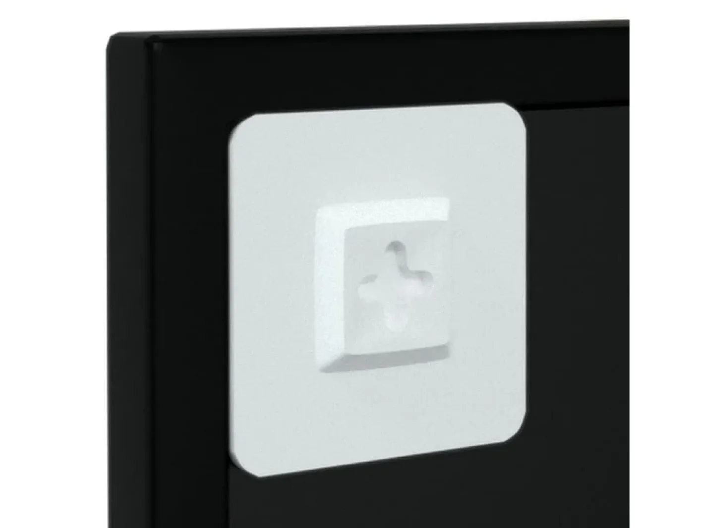 Espejo de pared 100x40 cm metal Negro Best