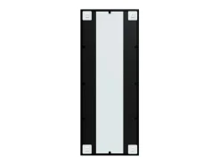 Espejo de pared 100x40 cm metal Negro Best
