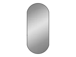 Espejo de pared ovalado 80x35 cm ES631167 Negro Outlet