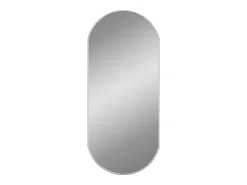Espejo De Pared|Espejo-Espejo de pared ovalado 80x35 cm ES802689 Plateado