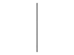 Espejo de pared rectangular de hierro 50x100 cm ES942146 Negro