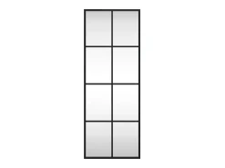 Espejo De Pared|Espejo-Espejo de pared rectangular de hierro 30x80 cm ES480264 Negro