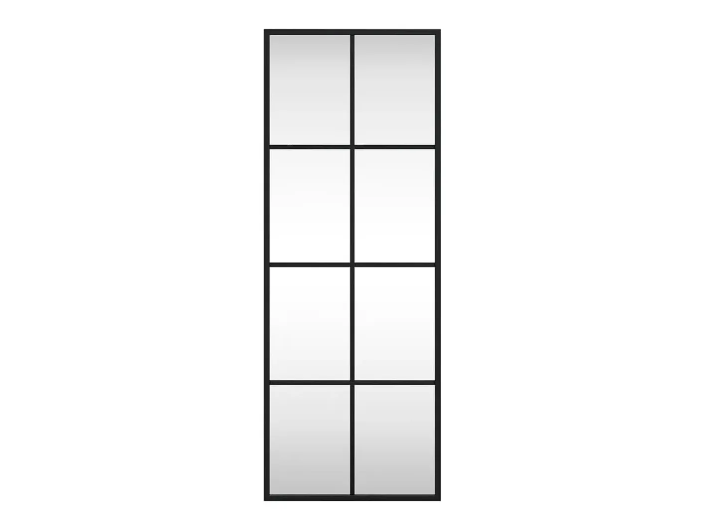 Espejo De Pared|Espejo-Espejo de pared rectangular de hierro 30x80 cm ES480264 Negro