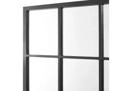 Online Helloshop26 Espejo de pared rectangular 90 x 60 cm mate 03_0007900 Negro