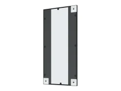 Outlet Espejo de pared rectangular de hierro 40x80 cm ES214271 Negro