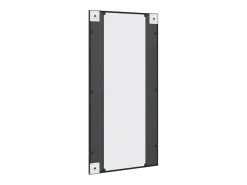 Best Espejo de pared rectangular de hierro 50x100 cm ES135969 Negro