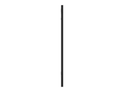 Espejo de pared rectangular de hierro 30x60 cm ES799849 Negro