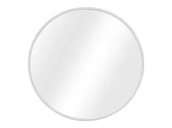 Online Helloshop26 Espejo de pared redondo 50 cm de diámetro 03_0007916 Blanco