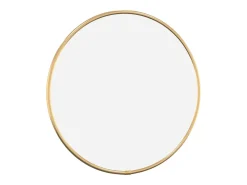 Espejo De Pared|Espejo-Espejo de pared redondo Ø 30 cm ES196083 Dorado
