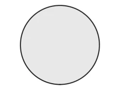 Espejo De Pared|Espejo-Espejo de pared redondo Ø 50 cm ES805715 Negro