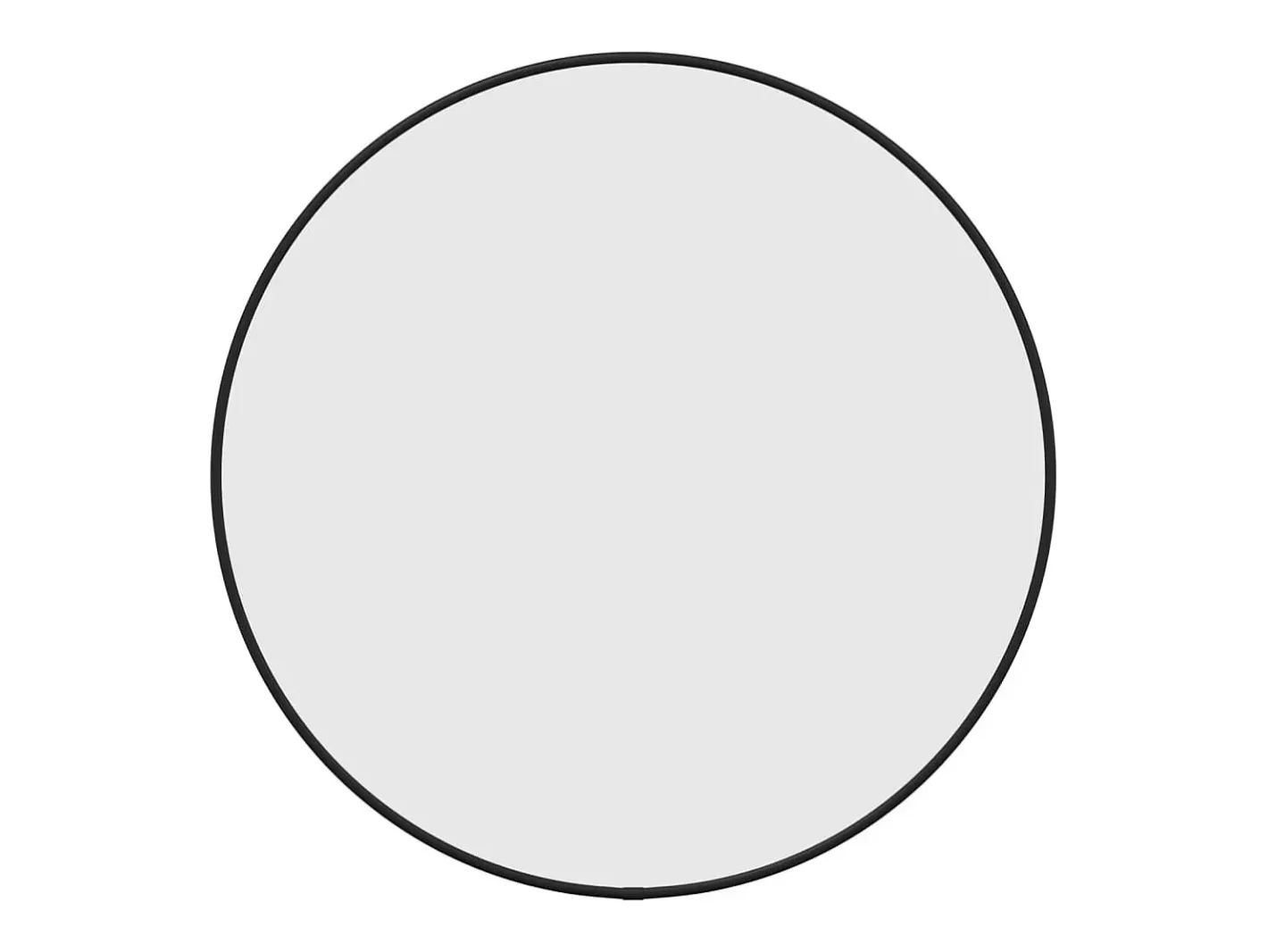 Espejo De Pared|Espejo-Espejo de pared redondo Ø 50 cm ES805715 Negro