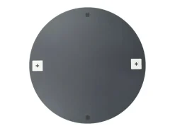 vidaxl Espejo de pared redondo vidrio Ø70 cm Transparente Online