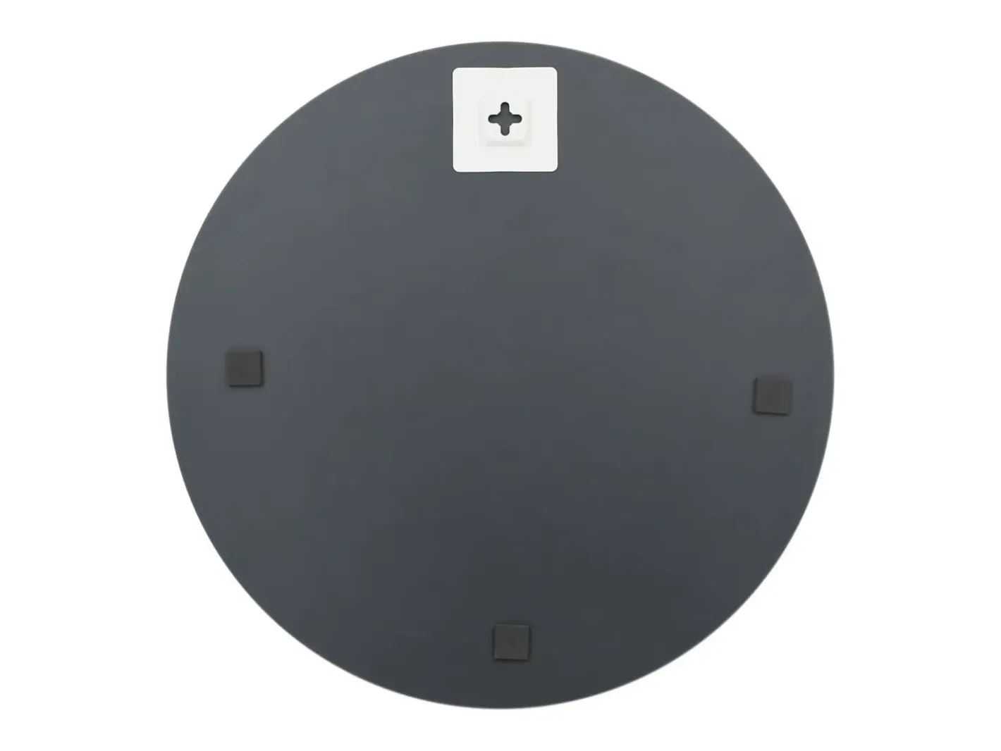 Espejo de pared redondo vidrio 40 cm ES495357 Plateado Sale