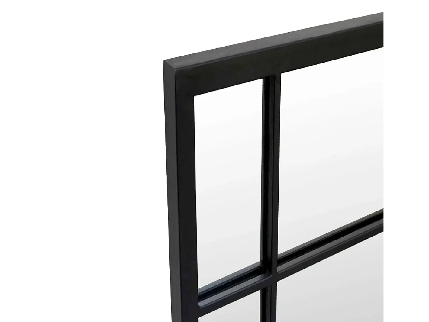 duehome Espejo De Pared|Espejo-Espejo de pared Square Negro Gris