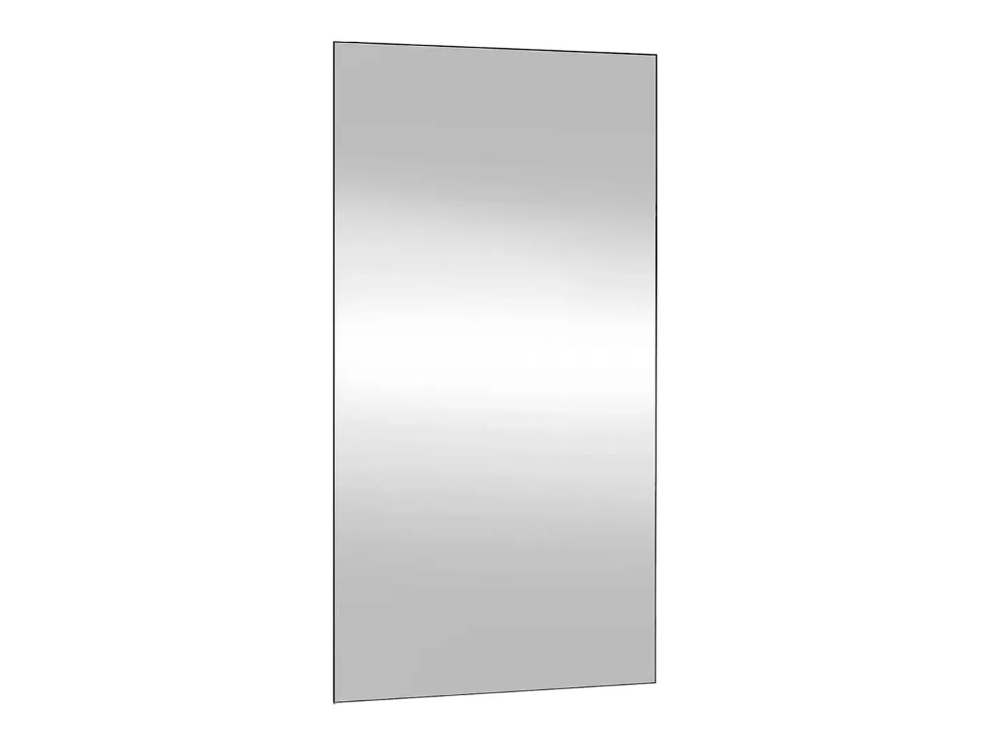 Discount Espejo de pared vidrio rectangular 50x100 cm ES361414 Plateado