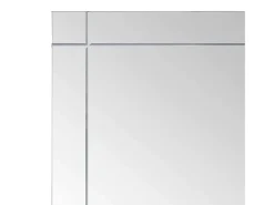 Espejo De Pared|Espejo-Espejo de pared 60x50 cm Cristal Plateado