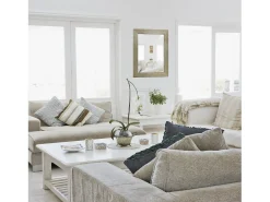 DECOWOOD Espejo de pared 60x80cm - DORI - Marru00f3n Online