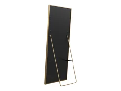 Espejo de pie 164 x 54 cm - espejo autoportante, se puede colgar o apoyar en la pared - espejo de pie grande - Dorado Clearance