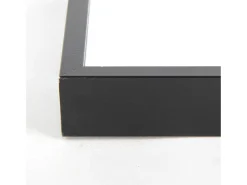 Espejo de pie de 180 x 80 cm, marco de aluminio , espejo de pared moderno para colocar de pie o colgar Negro Sale