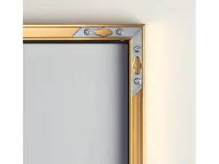 Espejo de pie de 180 x 80 cm, marco de aluminio , espejo de pared moderno para colocar de pie o colgar Dorado Online