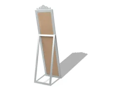 Discount Espejo de pie estilo barroco 160x40 cm ES241328 Plateado