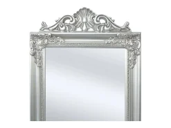 Discount Espejo de pie estilo barroco 160x40 cm ES241328 Plateado