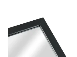 Helloshop26 Espejo de pie inclinable de cuerpo entero 150 x 35 cm para dormitorio o baño 03_0007974 Negro