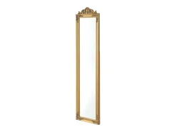 Helloshop26 Espejo de pie inclinable 160 x 40 cm dorado 03_0007962 Amarillo Hot