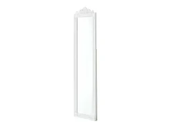 Helloshop26 Espejo-Espejo de pie inclinable 160 x 40 cm mate 03_0007961 Blanco