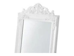 Helloshop26 Espejo-Espejo de pie inclinable 160 x 40 cm mate 03_0007961 Blanco