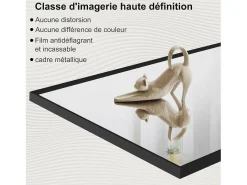 Sale Espejo de pie rectangular 164×54 cm con marco – Diseño minimalista y moderno Negro
