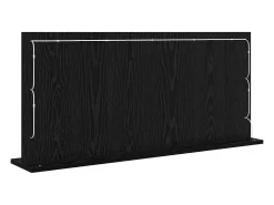 Discount Espejo de tocador con espejo Roble 100 x 45 x 18 cm Negro