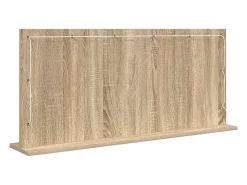 Espejo de tocador con espejo Roble Sonoma 100 x 45 x 18 cm Marru00f3n Sale