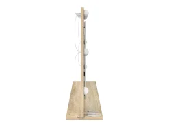Outlet Espejo de tocador con espejo Roble Sonoma 100 x 55 x 18 cm Marru00f3n