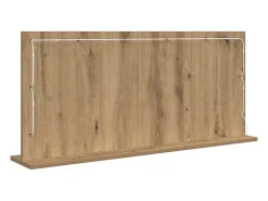 Espejo de tocador con espejo Roble artesanal 100 x 45 x 18 cm Marru00f3n New