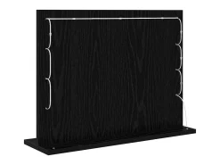 Discount Espejo de tocador con espejo Roble 60 x 45 x 18 cm Negro