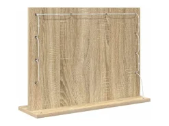 Sale Espejo de tocador con espejo Roble Sonoma 60 x 45 x 18 cm Marru00f3n