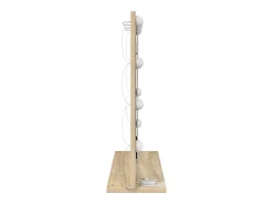 Best Espejo de tocador con espejo Roble Sonoma 60 x 55 x 18 cm Marru00f3n