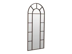 Clearance ADEC Espejo Dublin diseño ventana con arco 180x80x3,5 cm Negro