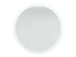 Online Espejo Globe 80 cm, Espejo de Pared Redondo Decorativo para Recibidor y Sala de Estar con Marco de MDF en aspecto en bronce Marru00f3n