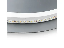 Rea Espejo LED redondo 60cm con retroiluminación y función de calefacción Blanco