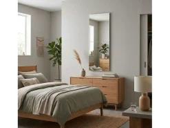 Espejo De Pared|Espejo-Espejo Mod. Terpi 45x120 cm Blanco