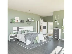 duehome Espejo De Pared|Espejo-Espejo mural Ataneq Blanco